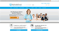 Desktop Screenshot of myhealthportal.co.uk